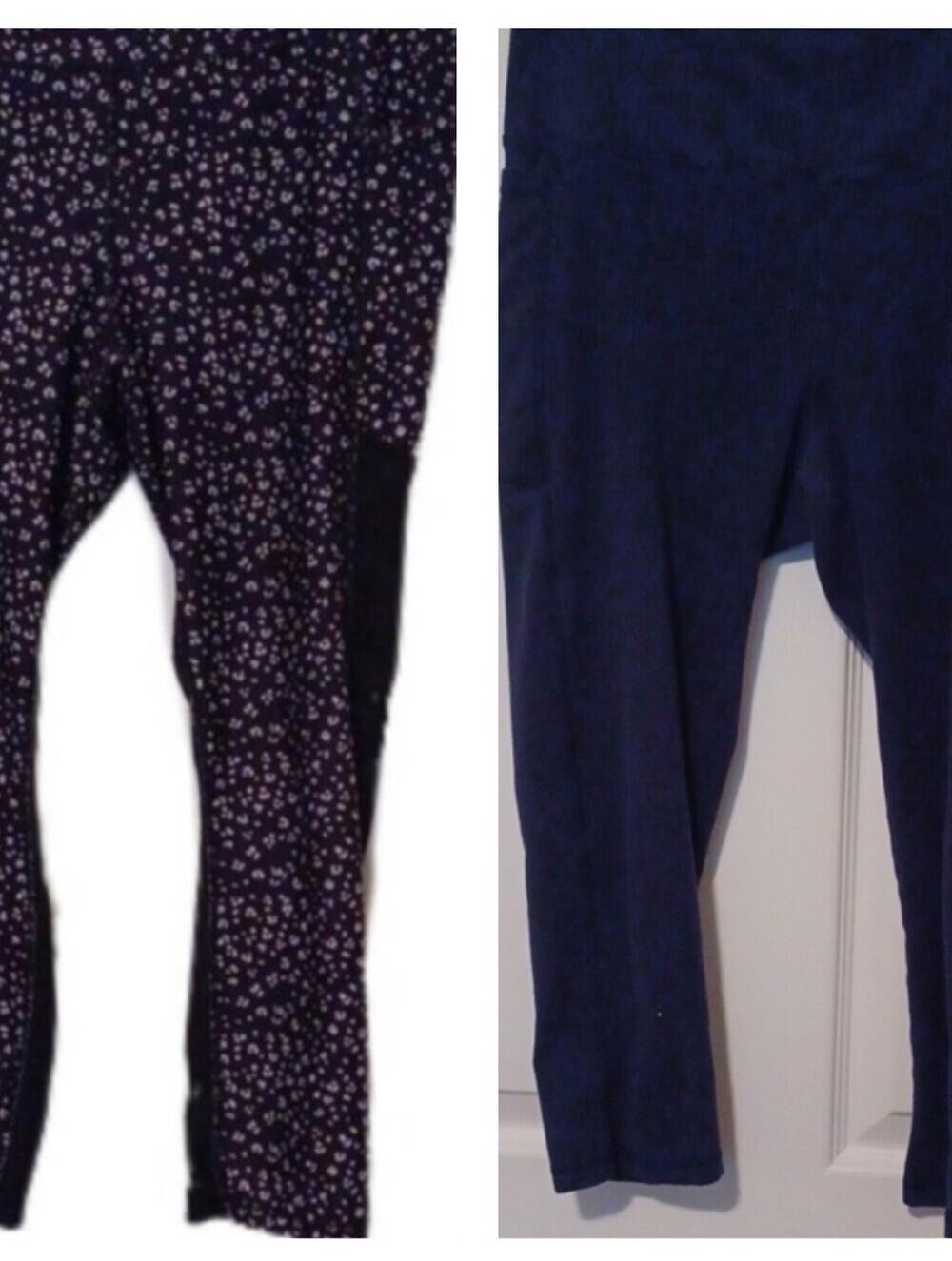 × Two Pairs Of Sport Leggings Size Large